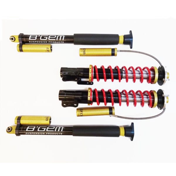 Ford Fiesta mk7 3-way adjustable suspension set for rally.