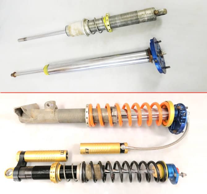 Shock absorber upgrades and modifications from Bigem.